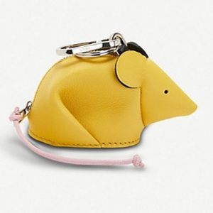 Loewe mouse coin purse bag charm